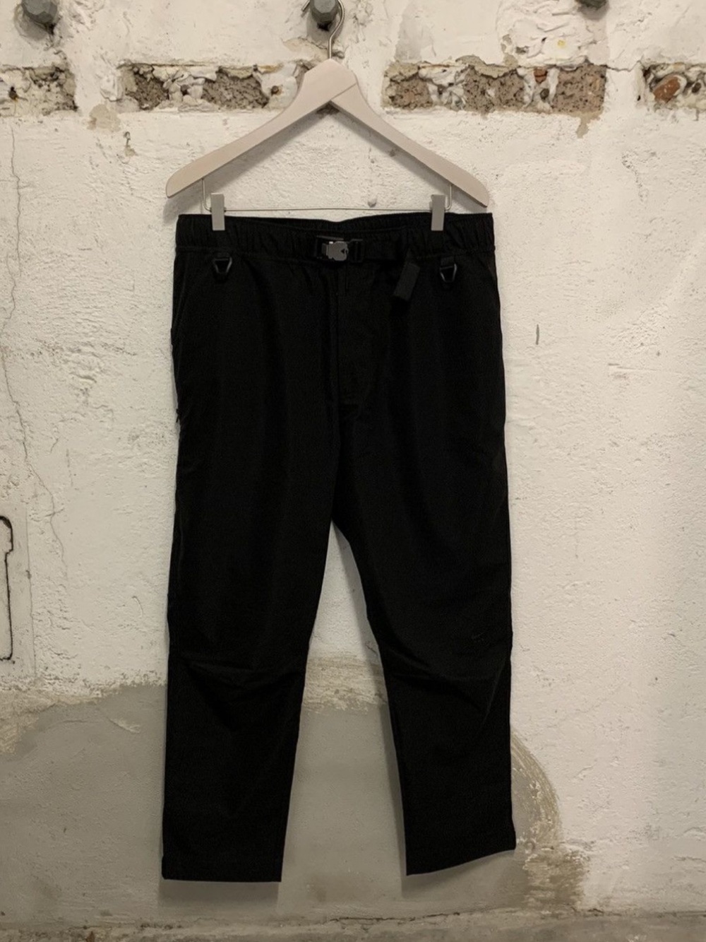 Nike Black Cargo Pants with Integrated Buckle